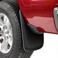 2015 fits Chevy Silverado 2500/3500 Molded Splash Mud Flaps Custom Fit Rear Only 2 Piece Set Pair (NOT GMC SIERRA, Only Chevy)