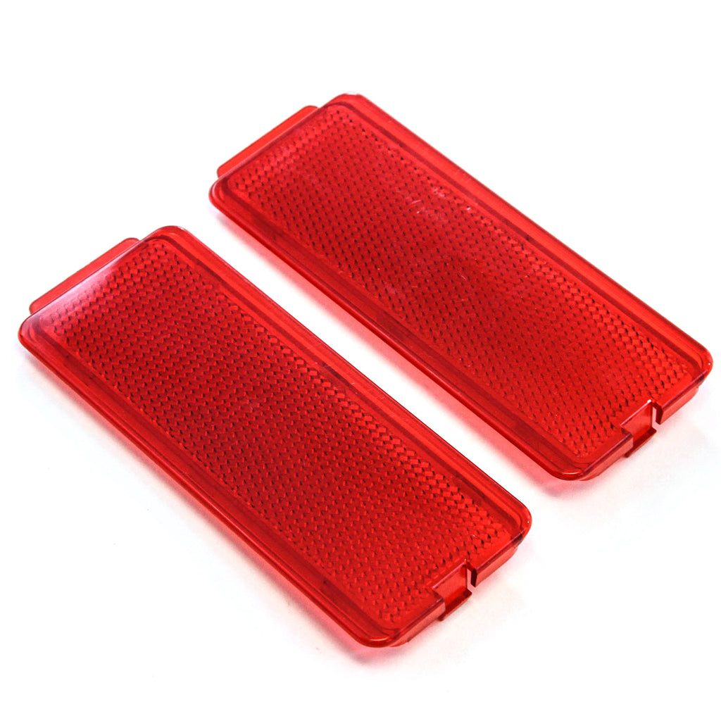 1998 fits Ford Super Duty Interior Door Reflector (Set of 2) F81Z2523820AA, F81Z-2523820-AA