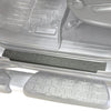 2013 fits Toyota Tundra Double Cab Door Sill Applique Threshold Kickplates Step Protector 4pc Kit Paint Protection