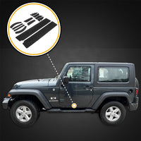 2013 fits Jeep Wrangler JK 12pc Protection Kit Deluxe Door Entry Guards Scratch Cover Paint Protection