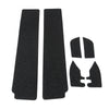 2014 fits Jeep Wrangler JK 6pc Kit Door Entry Guards Scratch Shield Paint Protection