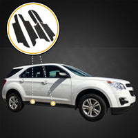 2016 fits Chevy/GMC Equinox/Terrain 6pc Kit Door Entry Guards Scratch Shield Paint Protection