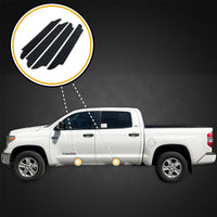 2015 fits Toyota Tundra Crew Max 4pc kit Door Entry Guards Scratch Shield Paint Protection