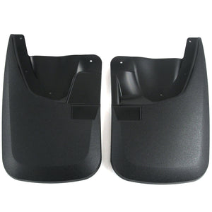 2011 fits Super Duty Mud Flaps Guards Splash Front Molded 2pc Set (without Fender Flares)