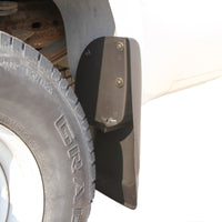 2001 fits Ford Excursion Mud Flaps Guards Splash SuperDuty Rear 2pc (Without Fender Flares)