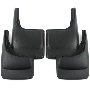 2004 fits Ford F150 Mud Flaps Guards Splash Front Rear 4pc Set (Without Fender Flares)