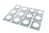 12) fits Backing Plate Mounting Plates for D Ring Plate Tie Down Recessed